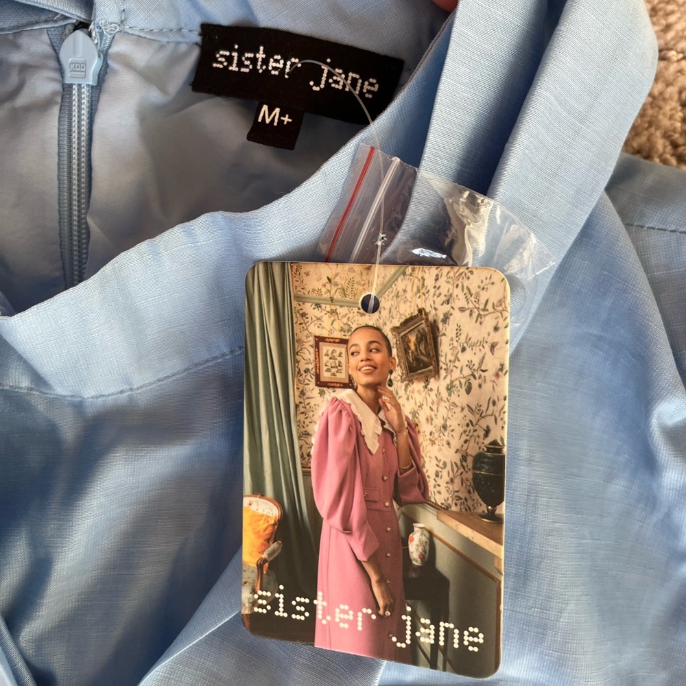 Sister Jane Light Blue Bow Maxi Dress - Picture 2 of 3